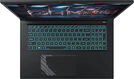 Ноутбук Gigabyte G7 MF Core i5 12500H 16Gb SSD512Gb NVIDIA GeForce RTX4050 6Gb 17.3