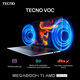 Ноутбук Tecno MegaBook T1 Ryzen 7 5800U 16Gb SSD512Gb AMD Radeon Graphics 15.6