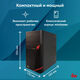 ПК IRU Home 310H6SM MT i5 12400 (2.5) 16Gb SSD256Gb UHDG 730 FreeDOS GbitEth 400W черный (1901043)