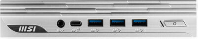 Неттоп MSI Pro DP10 13M-025BRU i5 1340P (1.9) Iris Xe без ОС 2.5xGbitEth WiFi BT 120W белый (936-B0A612-025)