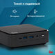 Неттоп IRU 310TLCN i5 1135G7 (2.4) 8Gb SSD256Gb Iris Xe без ОС GbitEth WiFi BT черный (1975170)