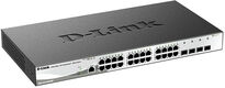Коммутатор D-Link DGS-1210-28X/ME/B 24x1Гбит/с 4SFP+ управляемый