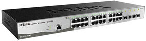 Коммутатор D-Link DGS-1210-28/ME/P DGS-1210-28/ME/P/B (L2) 24x1Гбит/с 24xКомбо(1000BASE-T/SFP) 4SFP управляемый