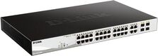 Коммутатор D-Link DGS-1210-28MP DGS-1210-28MP/F 24x1Гбит/с 4xКомбо(1000BASE-T/SFP) 24PoE+ 370W настраиваемый Коммутатор D-Link DGS-1210-28MP DGS-1210-28MP/F 24x1Гбит/с 4xКомбо(1000BASE-T/SFP) 24PoE+ 370W настраиваемый