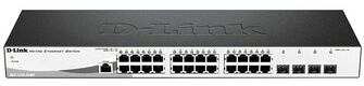 Коммутатор D-Link DGS-1210-28/ME/A2 24x1Гбит/с 24xКомбо(1000BASE-T/SFP) 4SFP управляемый