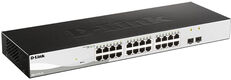 Коммутатор D-Link DGS-1210-26/F (L2) 24x1Гбит/с 2SFP управляемый Коммутатор D-Link DGS-1210-26/F (L2) 24x1Гбит/с 2SFP управляемый