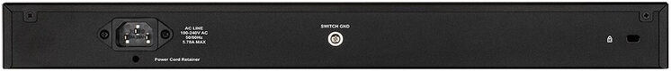 Коммутатор D-Link DGS-1210-52MP/ME/B 48x1Гбит/с 4SFP 48PoE 370W управляемый