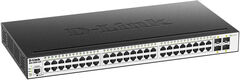 Коммутатор D-Link DGS-3000-52X/B 48x1Гбит/с 4SFP+ управляемый