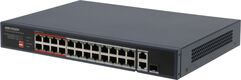 Коммутатор Hikvision DS-3E0326P-E/M(C) (L2) 25x100Мбит/с 1SFP 24PoE 230W неуправляемый Коммутатор Hikvision DS-3E0326P-E/M(C) (L2) 25x100Мбит/с 1SFP 24PoE 230W неуправляемый