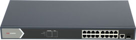 Коммутатор Hikvision DS-3E0518P-E 17x1Гбит/с 1SFP 16PoE+ 230W неуправляемый Коммутатор Hikvision DS-3E0518P-E 17x1Гбит/с 1SFP 16PoE+ 230W неуправляемый