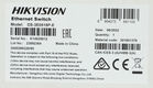 Коммутатор Hikvision DS-3E0518P-E 17x1Гбит/с 1SFP 16PoE+ 230W неуправляемый