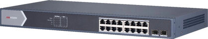 Коммутатор Hikvision DS-3E0518P-E/M 16x1Гбит/с 2SFP 16PoE 125W неуправляемый Коммутатор Hikvision DS-3E0518P-E/M 16x1Гбит/с 2SFP 16PoE 125W неуправляемый