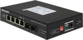 Коммутатор Hikvision DS-3T0506HP-E/HS 4x1Гбит/с 2SFP 3PoE+ 1PoE++ 60W неуправляемый Коммутатор Hikvision DS-3T0506HP-E/HS 4x1Гбит/с 2SFP 3PoE+ 1PoE++ 60W неуправляемый