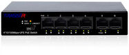 Коммутатор Trassir TR-NS1106-60-4POE (L2) 6x100Мбит/с 4PoE 60W неуправляемый