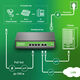Коммутатор Digma DSP204F-2F-T80 DSP204F-2F-T80 V1 (L2) 6x100Мбит/с 4PoE 4PoE+ 80W неуправляемый Коммутатор Digma DSP204F-2F-T80 DSP204F-2F-T80 V1 (L2) 6x100Мбит/с 4PoE 4PoE+ 80W неуправляемый
