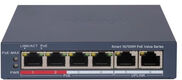 Коммутатор Hikvision DS-3E1106P-EI/M (L2) 6x100Мбит/с 4PoE 45W управляемый