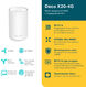 Бесшовный Mesh роутер TP-Link Deco X20-4G AX1800 10/100/1000BASE-TX/4G cat.6 белый Бесшовный Mesh роутер TP-Link Deco X20-4G AX1800 10/100/1000BASE-TX/4G cat.6 белый