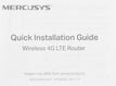 Роутер беспроводной Mercusys MB130-4G AC1200 10/100BASE-TX/4G cat. 4 Роутер беспроводной Mercusys MB130-4G AC1200 10/100BASE-TX/4G cat. 4