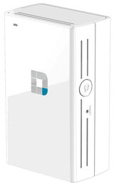 Повторитель беспроводного сигнала D-Link DAP-1520 AC750 10/ 100/ 1000BASE-TX белый