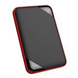 Жесткий диск Silicon Power USB3.1 2TB SP020TBPHD62SS3K A62S Armor 2.5" черный/ красный