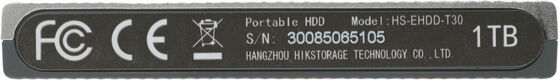 Жесткий диск Hikvision USB 3.0 1Tb HS-EHDD-T30 T1 GRAY T30 2.5 Жесткий диск Hikvision USB 3.0 1Tb HS-EHDD-T30 T1 GRAY T30 2.5