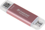 Накопитель SSD Transcend USB-C 512GB TS512GESD310P розовый USB-A&nbsp;<img style='position: relative;margin:0' src='/image/only_to_order_edit.gif' alt='На заказ' title='На заказ' />