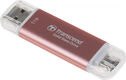 Накопитель SSD Transcend USB-C 1TB TS1TESD310P розовый USB-A Накопитель SSD Transcend USB-C 1TB TS1TESD310P розовый USB-A