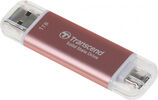 Накопитель SSD Transcend USB-C 1TB TS1TESD310P розовый USB-A&nbsp;<img style='position: relative;margin:0' src='/image/only_to_order_edit.gif' alt='На заказ' title='На заказ' />
