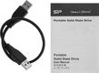 Накопитель SSD Silicon Power USB3.0 512GB SP512GBPSDS05SAK S05 Stream 1.8