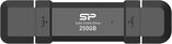 Накопитель SSD Silicon Power USB-C 250GB SP250GBUC3S72V1K DS72 1.8" черный USB-A&nbsp;<img style='position: relative;margin:0' src='/image/only_to_order_edit.gif' alt='На заказ' title='На заказ' />