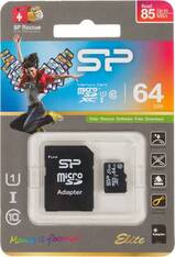 Флеш карта microSDXC 64GB Silicon Power SP064GBSTXBU1V10SP + adapter&nbsp;<img style='position: relative;margin:0' src='/image/only_to_order_edit.gif' alt='На заказ' title='На заказ' />