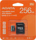 ADATA
Флеш карта microSDXC 256GB A-Data AUSDX256GUI3V30SA2-RA1 Premier Pro + adapter ADATA
Флеш карта microSDXC 256GB A-Data AUSDX256GUI3V30SA2-RA1 Premier Pro + adapter