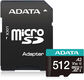 ADATA
Флеш карта microSDXC 512GB A-Data AUSDX512GUI3V30SA2-RA1 Premier Pro + adapter ADATA
Флеш карта microSDXC 512GB A-Data AUSDX512GUI3V30SA2-RA1 Premier Pro + adapter