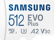 Флеш карта microSDXC 512GB Samsung MB-MC512KA EVO PLUS + adapter Флеш карта microSDXC 512GB Samsung MB-MC512KA EVO PLUS + adapter