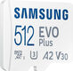 Флеш карта microSDXC 512GB Samsung MB-MC512KA EVO PLUS + adapter Флеш карта microSDXC 512GB Samsung MB-MC512KA EVO PLUS + adapter