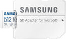 Флеш карта microSDXC 512GB Samsung MB-MC512KA EVO PLUS + adapter Флеш карта microSDXC 512GB Samsung MB-MC512KA EVO PLUS + adapter