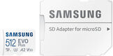 Флеш карта microSDXC 512GB Samsung MB-MC512KA EVO PLUS + adapter Флеш карта microSDXC 512GB Samsung MB-MC512KA EVO PLUS + adapter