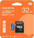 ADATA
Флеш карта microSDHC 32GB A-Data AUSDH32GUICL10A1-RA1 Premier Pro + adapter ADATA
Флеш карта microSDHC 32GB A-Data AUSDH32GUICL10A1-RA1 Premier Pro + adapter