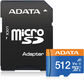 ADATA
Флеш карта microSDXC 512GB A-Data AUSDX512GUICL10A1-RA1 Premier Pro + adapter ADATA
Флеш карта microSDXC 512GB A-Data AUSDX512GUICL10A1-RA1 Premier Pro + adapter
