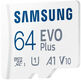 Флеш карта microSDXC 64GB Samsung MB-MC64SA EVO Plus + adapter Флеш карта microSDXC 64GB Samsung MB-MC64SA EVO Plus + adapter