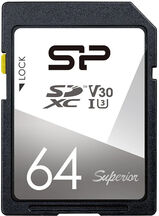Флеш карта SDXC 64GB Silicon Power SP064GBSDXCV3V10 Superior V30 w/ o adapter&nbsp;<img style='position: relative;margin:0' src='/image/only_to_order_edit.gif' alt='На заказ' title='На заказ' />