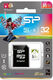Флеш карта microSDHC 32GB Silicon Power SP032GBSTHBU1V21SP Elite + adapter