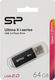 Флеш Диск Silicon Power 64Gb Ultima II-I Series SP064GBUF2M01V1K USB2.0 черный Флеш Диск Silicon Power 64Gb Ultima II-I Series SP064GBUF2M01V1K USB2.0 черный