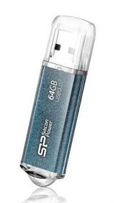 Флеш Диск Silicon Power 64Gb Marvel M01 SP064GBUF3M01V1B USB3.0 синий&nbsp;<img style='position: relative;margin:0' src='/image/only_to_order_edit.gif' alt='На заказ' title='На заказ' />