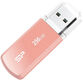 Флеш Диск Silicon Power 256Gb Power Helios 202 SP256GBUF3202V1P USB3.0 розовое золото Флеш Диск Silicon Power 256Gb Power Helios 202 SP256GBUF3202V1P USB3.0 розовое золото