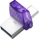 Флеш Диск Kingston 128Gb DataTraveler microDuo 3C DTDUO3CG3/128GB USB3.0 фиолетовый Флеш Диск Kingston 128Gb DataTraveler microDuo 3C DTDUO3CG3/128GB USB3.0 фиолетовый