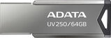 ADATA
Флеш Диск A-Data 64Gb UV250 AUV250-64G-RBK USB2.0 серебристый