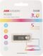 Флеш Диск Hikvision 32GB M200 Hiksemi HS-USB-M200/32G/U3 USB3.0 серебристый
