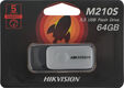 Флеш Диск Hikvision 64GB M210S Hiksemi HS-USB-M210S/64G/U3 B USB3.0 черный Флеш Диск Hikvision 64GB M210S Hiksemi HS-USB-M210S/64G/U3 B USB3.0 черный