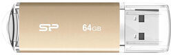 Флеш Диск Silicon Power 64GB Ultima II-I Series SP064GBUF2M01V1C USB2.0 коричневый